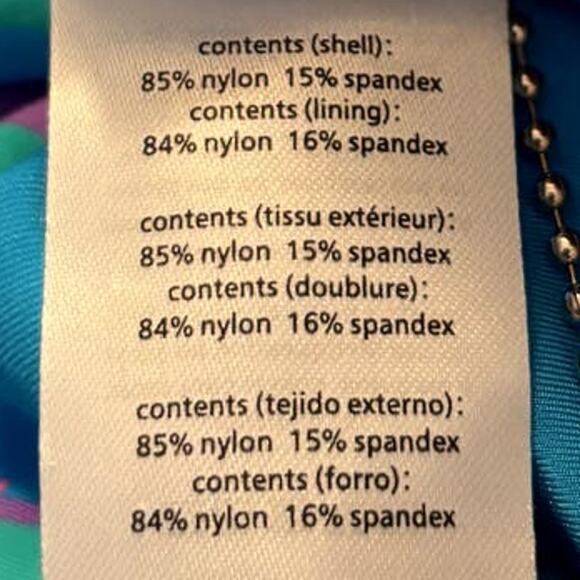 NWT WeWoreWhat Danielle 3.0 One Piece Women's Size XL Paradise Marble Ocean Blue - Picture 13 of 16